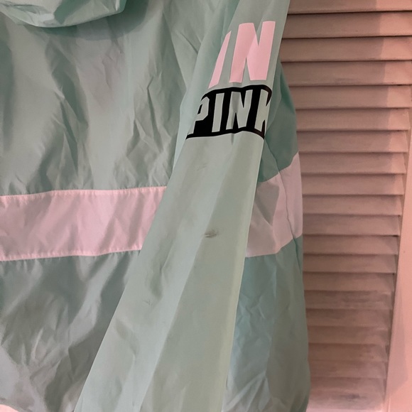 Xs Victoria secret Pink pull over windbreaker - Picture 3 of 14
